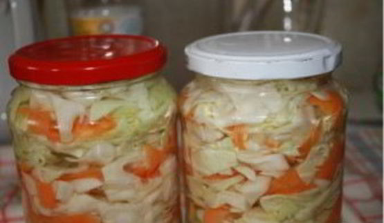 капуста, маринованная на зиму в банках