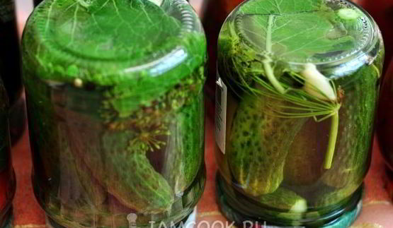 хрустящие маринованные огурцы с болгарским перцем на зиму