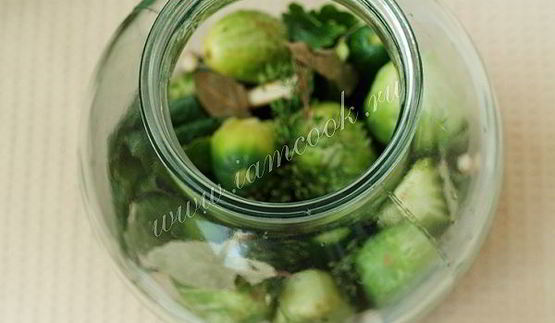 классические маринованные огурцы на зиму