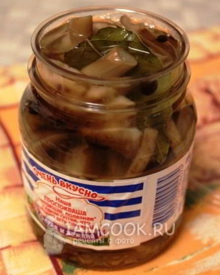 Рецепт маринования опят без стерилизации на зиму