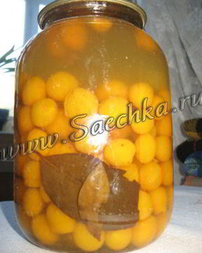 Маринованная алыча