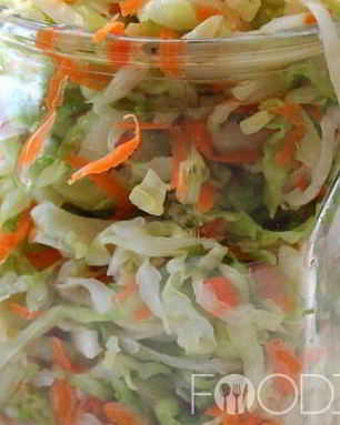 Маринованная капуста Провансаль