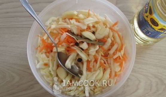 маринованная капуста за сутки
