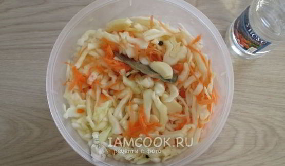 маринованная капуста за сутки