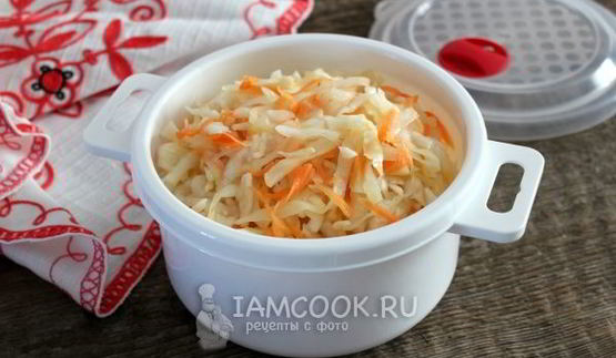 маринованная капуста за сутки
