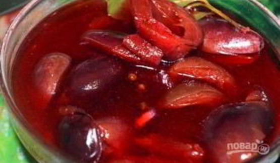 маринованная слива