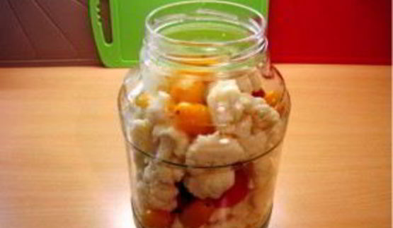 маринованная цветная капуста на зиму в банках