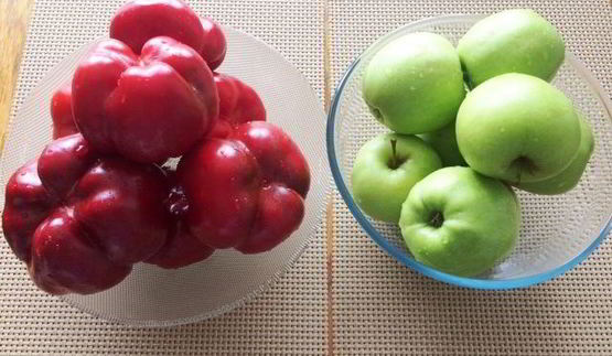 маринованные гогошары с медом и яблоком