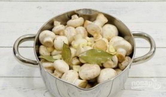 маринованные грибы шампиньоны