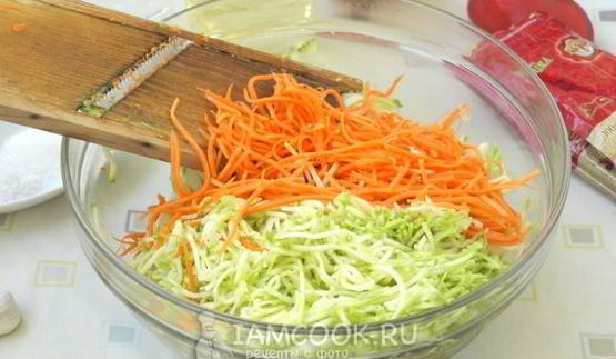 маринованные кабачки по-корейски