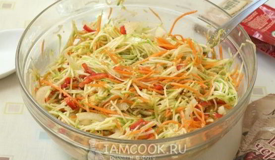 маринованные кабачки по-корейски