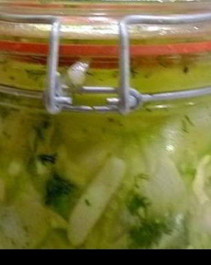 Маринованные кабачки с медом и чесноком