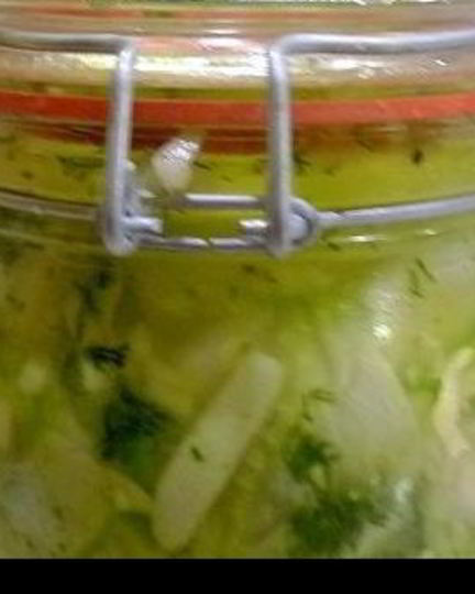 Рецепт маринованных кабачков с медом и чесноком