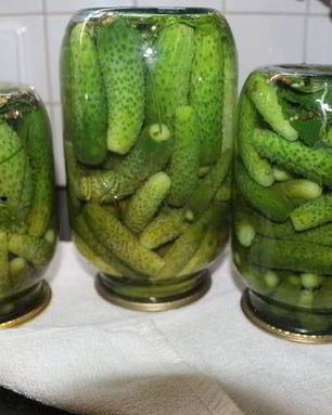 Маринованные хрустящие огурчики