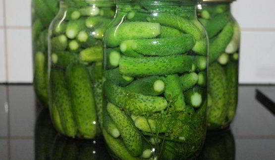 маринованные хрустящие огурчики