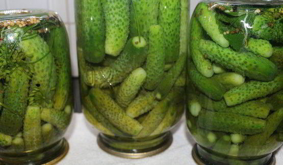 маринованные хрустящие огурчики