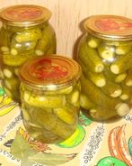 Маринованные корнишоны на зиму