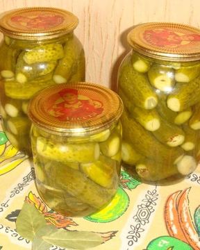 Маринованные корнишоны на зиму