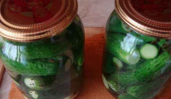 маринованные корнишоны на зиму