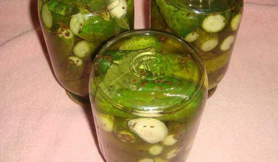 маринованные корнишоны на зиму