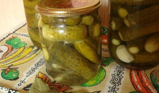 маринованные корнишоны на зиму