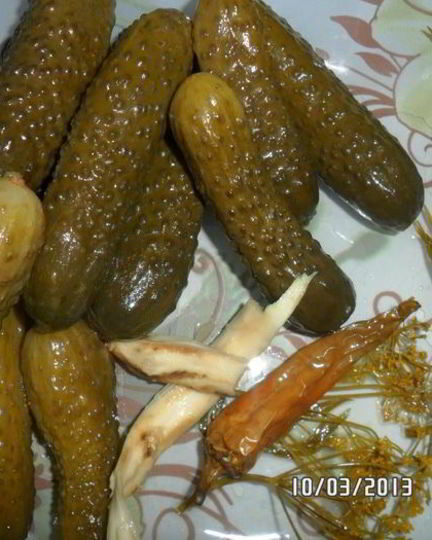 Рецепт маринованных огурчиков с эстрагоном