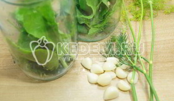 маринованные огурцы в литровых банках