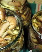 Маринованные опята без уксуса