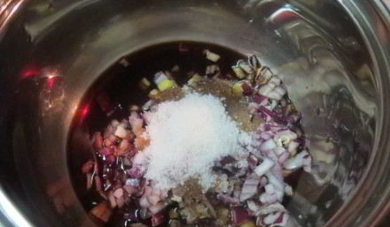 маринованные овощи за один час