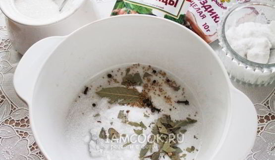 маринованные подберезовики