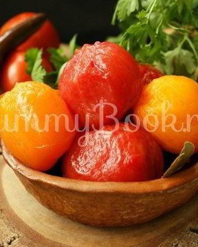 Маринованные помидоры без кожуры