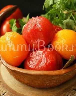 Маринованные помидоры без кожуры