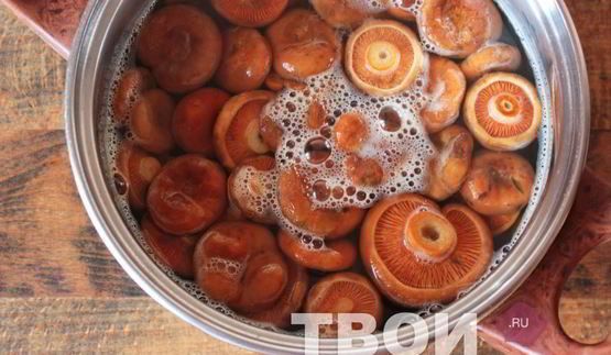 маринованные рыжики