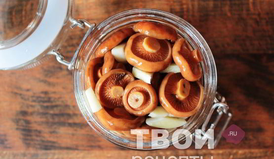 маринованные рыжики