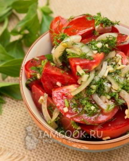 Рецепт маринованных с медом помидоры