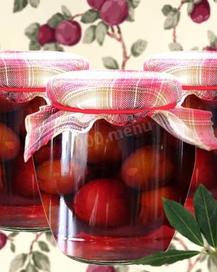 Маринованные сливы на зиму Пикантные
