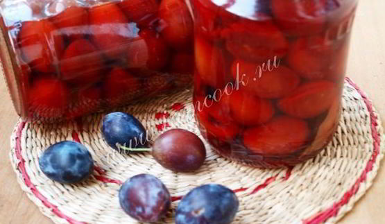 маринованные сливы с чесноком