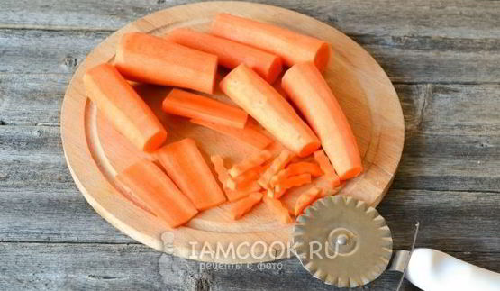 морковь, маринованная на зиму