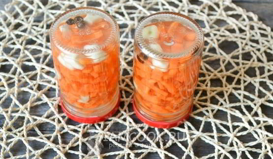 морковь, маринованная на зиму