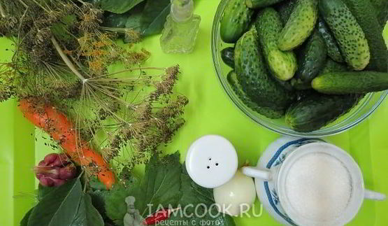 огурцы, маринованные по-польски