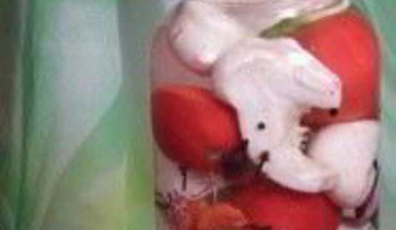 патиссоны, маринованные с помидорами