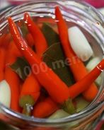 Перец чили маринованный на зиму