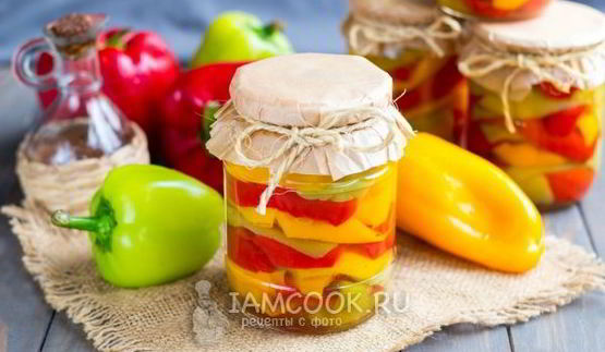 перец маринованный в масле