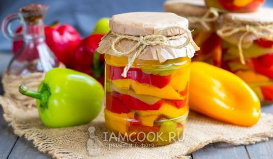 перец маринованный в масле