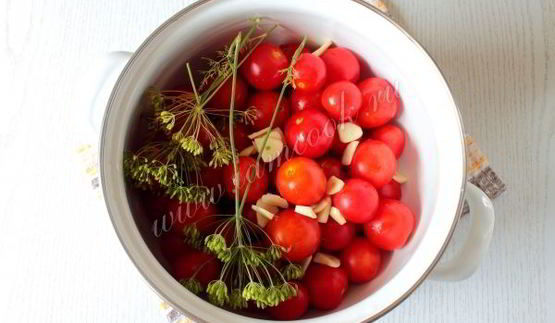 пикантные маринованные черри