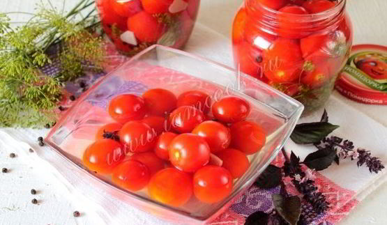 пикантные маринованные черри