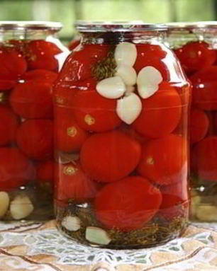 Помидоры маринованные сладкие