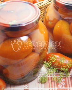 Сладкие маринованные помидоры на зиму