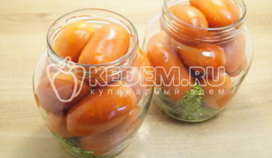 сладкие маринованные помидоры на зиму