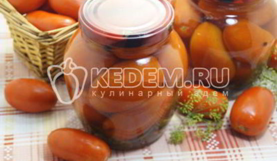 сладкие маринованные помидоры на зиму